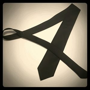 Black Narrow Tie